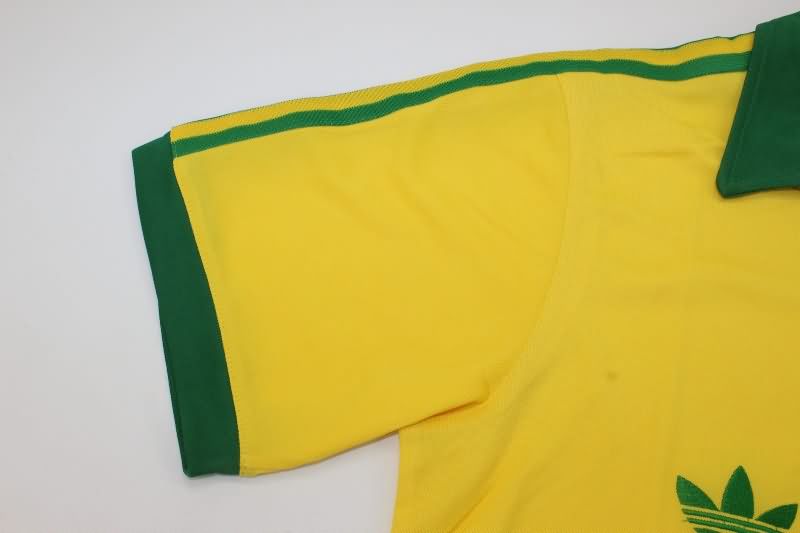 AAA(Thailand) Brazil 1978 Home Retro Soccer Jersey