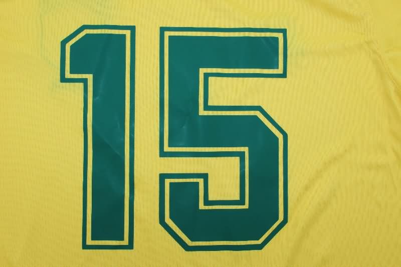 AAA(Thailand) Brazil 1982 Home Retro Soccer Jersey