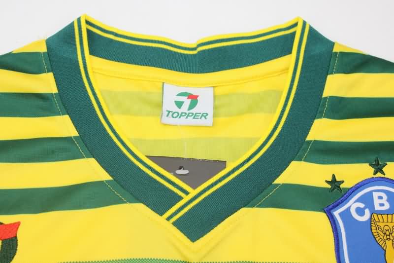 AAA(Thailand) Brazil 1984 Home Retro Soccer Jersey