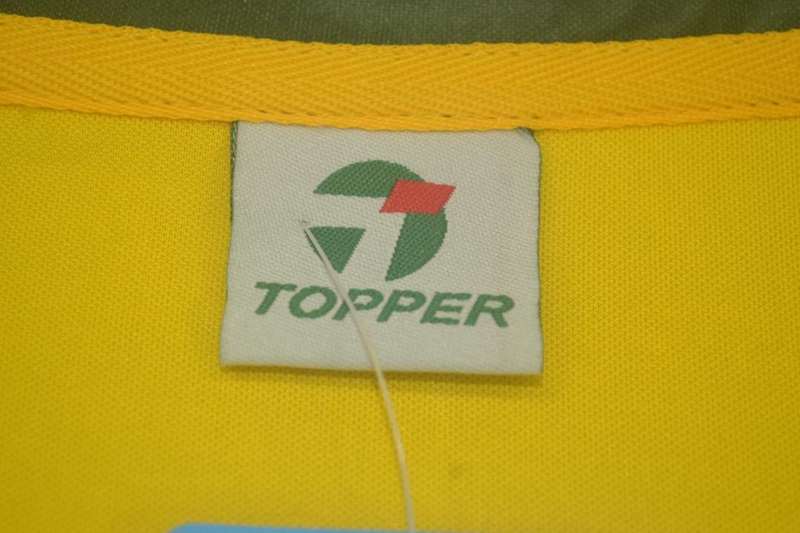 AAA(Thailand) Brazil 1985 Home Retro Soccer Jersey