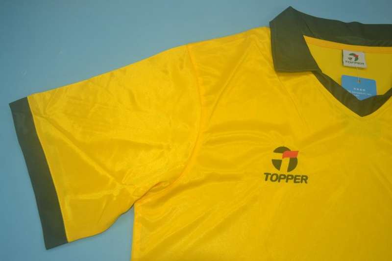 AAA(Thailand) Brazil 1985 Home Retro Soccer Jersey