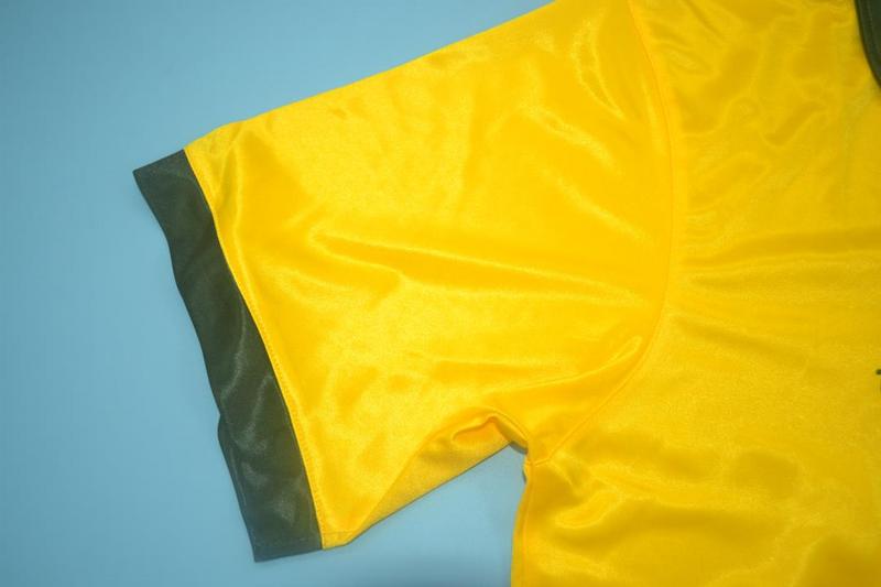 AAA(Thailand) Brazil 1988 Home Retro Soccer Jersey