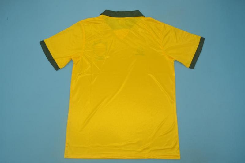 AAA(Thailand) Brazil 1988 Home Retro Soccer Jersey