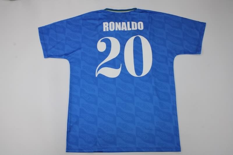 AAA(Thailand) Brazil 1992 Away Retro Soccer Jersey