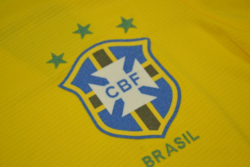 AAA(Thailand) Brazil 1994 Retro Home Soccer Jersey