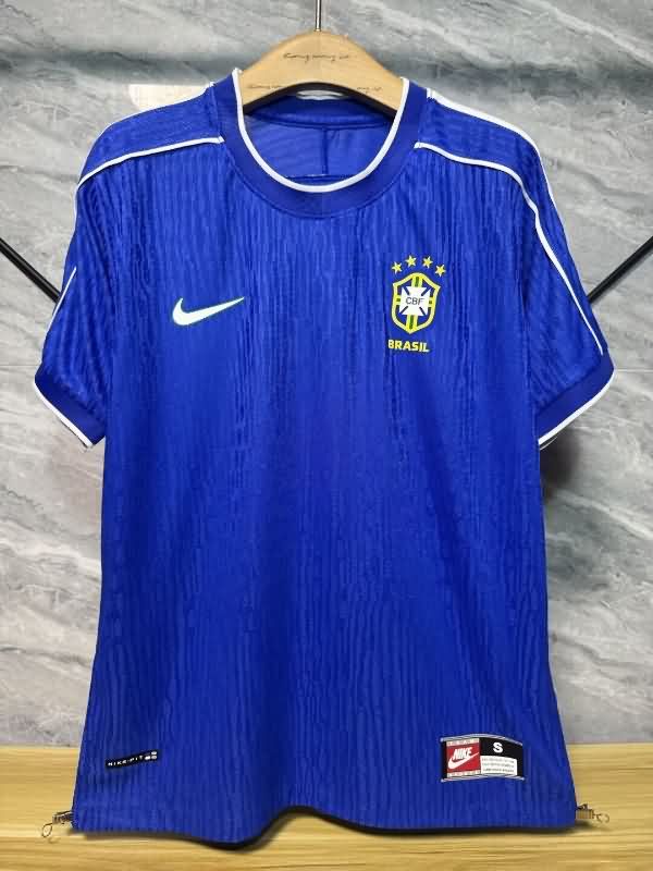 AAA(Thailand) Brazil 1998 Away Retro Soccer Jersey (Player)