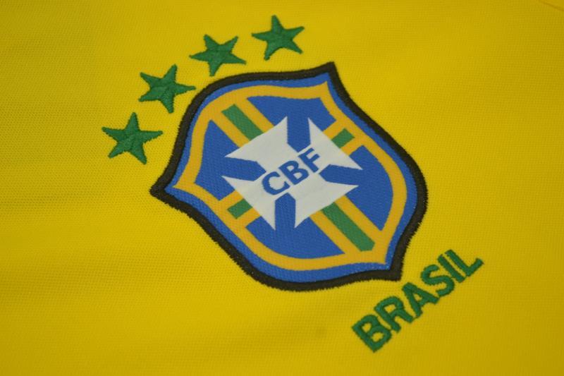 AAA(Thailand) Brazil 1998 Home Retro Soccer Jersey