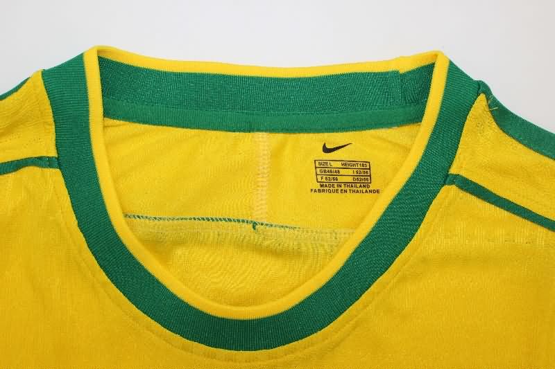 AAA(Thailand) Brazil 1998 Home Retro Soccer Jersey (Player)