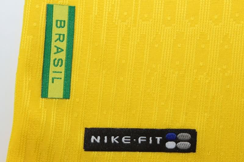 AAA(Thailand) Brazil 1998 Home Retro Soccer Jersey (Player)