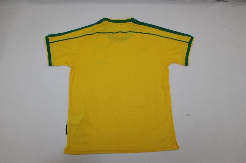 AAA(Thailand) Brazil 1998 Home Retro Soccer Jersey (Player)