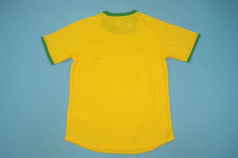 AAA(Thailand) Brazil 2000 Home Retro Soccer Jersey