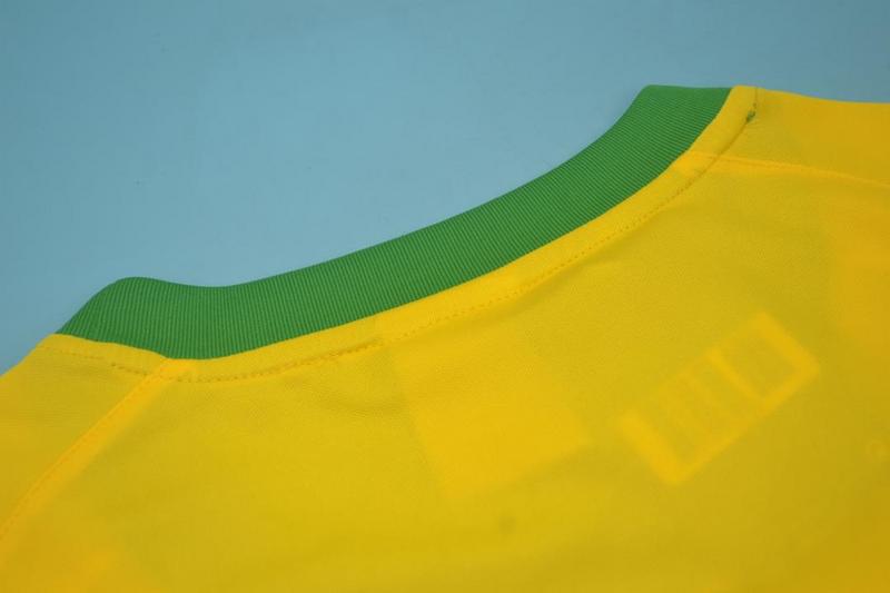 AAA(Thailand) Brazil 2000 Home Retro Soccer Jersey