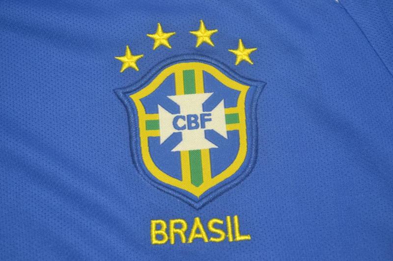 AAA(Thailand) Brazil 2002 Away Retro Soccer Jersey