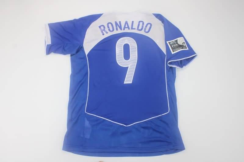 AAA(Thailand) Brazil 2004 Retro Away Soccer Jersey