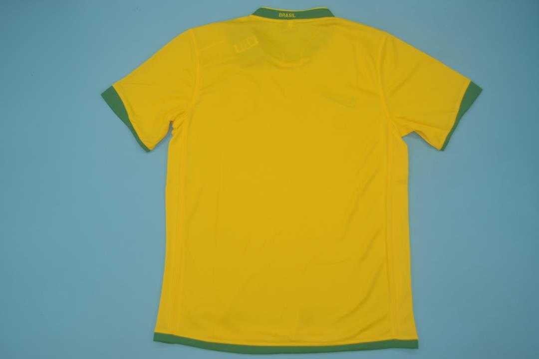 AAA(Thailand) Brazil 2006 Home Retro Soccer Jersey