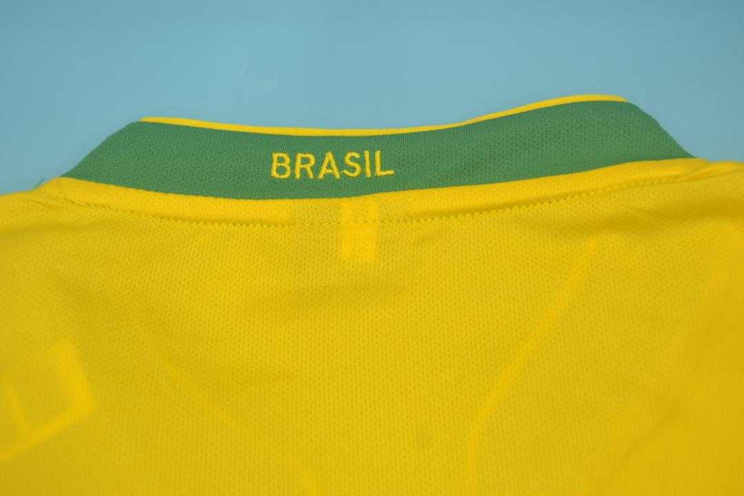 AAA(Thailand) Brazil 2006 Home Retro Soccer Jersey