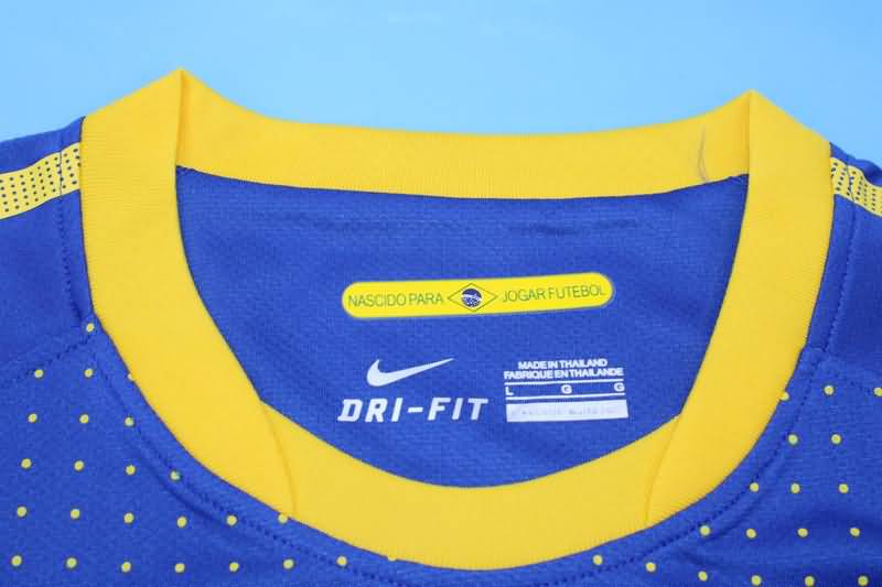 AAA(Thailand) Brazil 2010 Away Retro Soccer Jersey