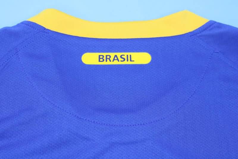 AAA(Thailand) Brazil 2010 Away Retro Soccer Jersey