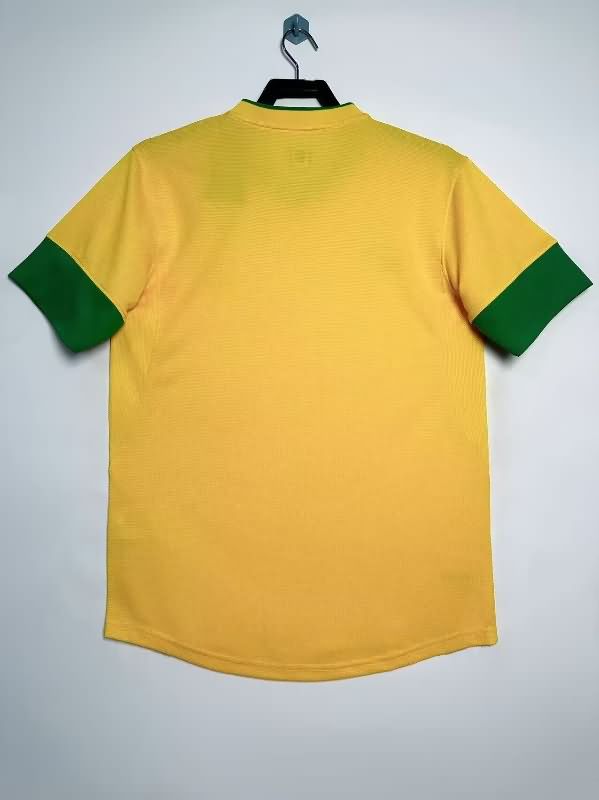 AAA(Thailand) Brazil 2012 Home Retro Soccer Jersey
