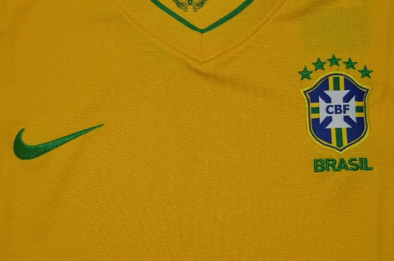 AAA(Thailand) Brazil 2012 Home Retro Soccer Jersey