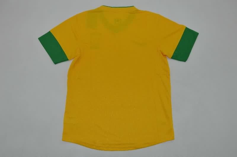AAA(Thailand) Brazil 2012 Home Retro Soccer Jersey