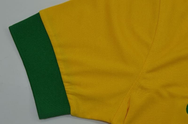 AAA(Thailand) Brazil 2013 Home Retro Soccer Jersey