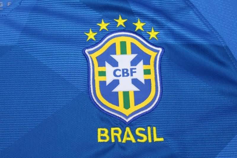 AAA(Thailand) Brazil 2018 Retro Away Soccer Jersey