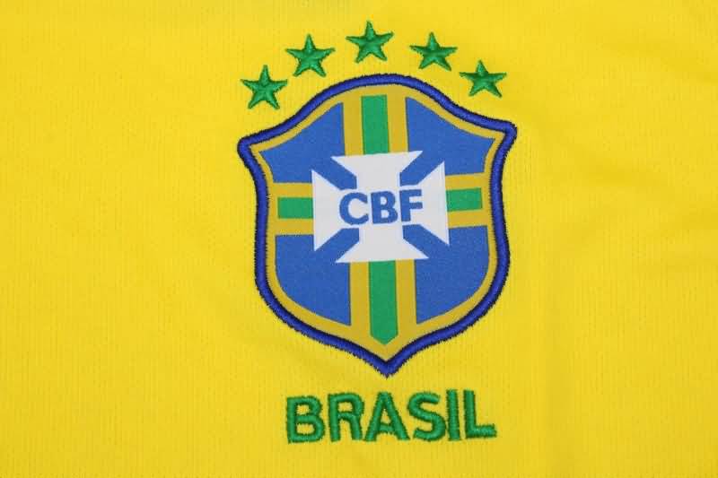 AAA(Thailand) Brazil 2018 Retro Home Soccer Jersey