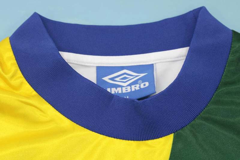 AAA(Thailand) Brazil 1993/94 Retro Training Soccer Jersey