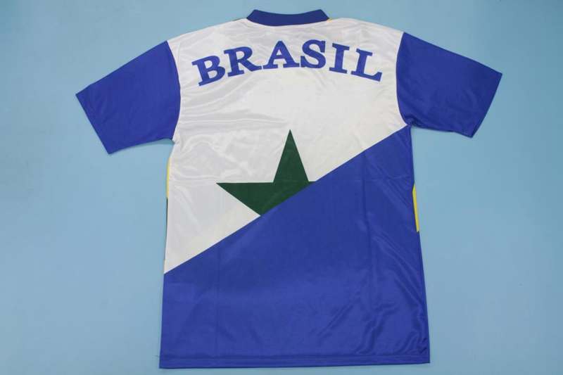 AAA(Thailand) Brazil 1993/94 Retro Training Soccer Jersey