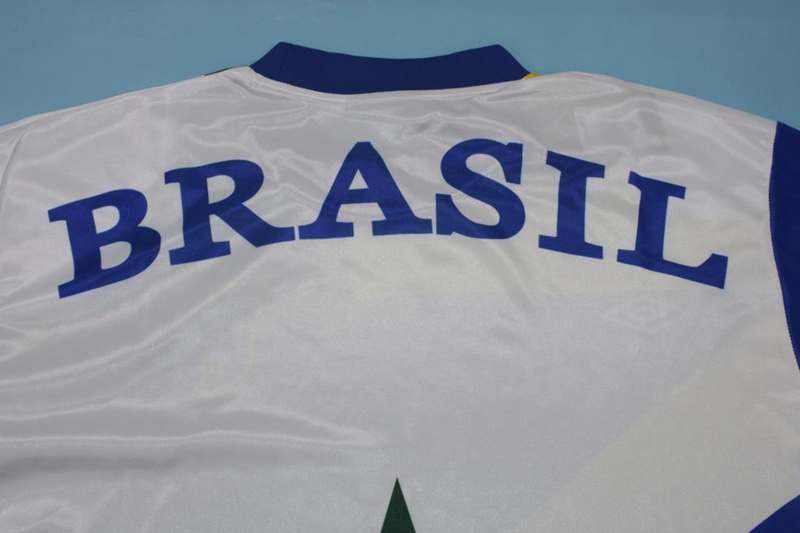AAA(Thailand) Brazil 1993/94 Retro Training Soccer Jersey