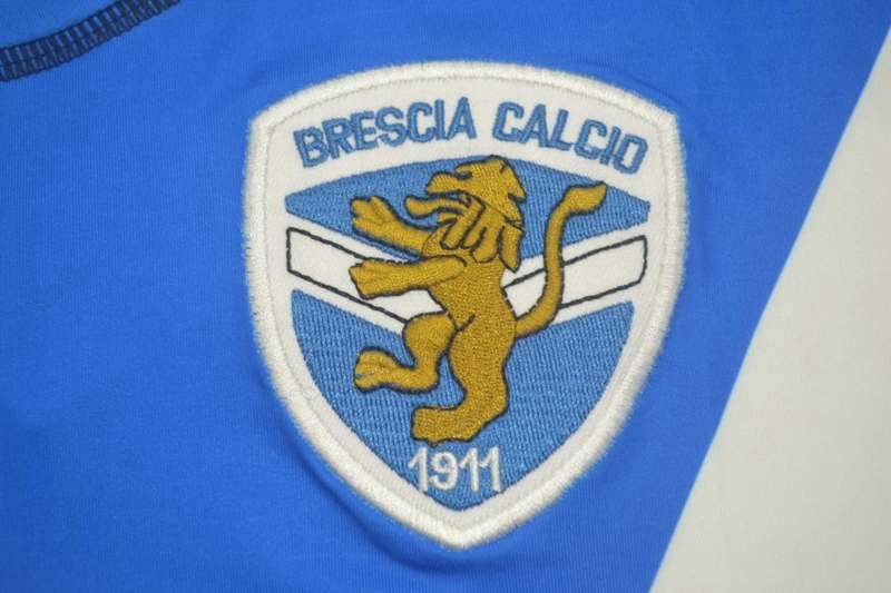 AAA(Thailand) Brescia 2003/04 Home Retro Soccer Jersey(L/S)