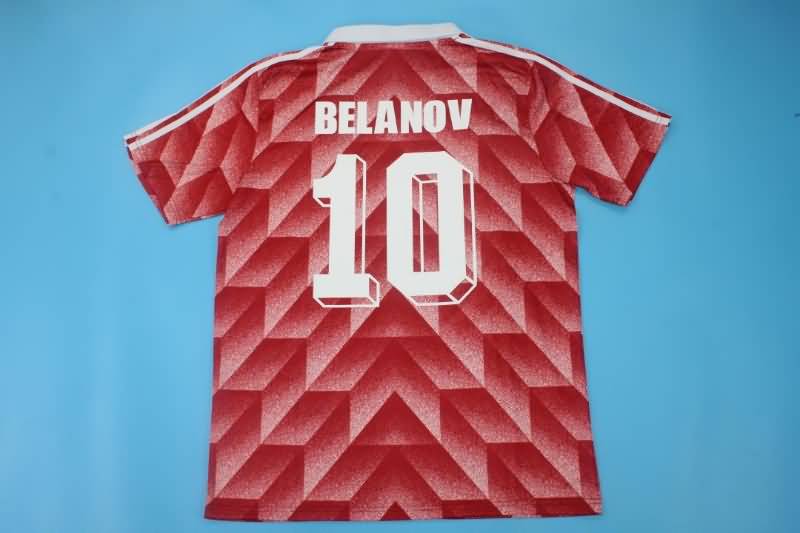 AAA(Thailand) CCCP 1988 Retro Home Soccer Jersey