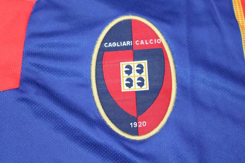 AAA(Thailand) Cagliari 2003/04 Home Retro Soccer Jersey