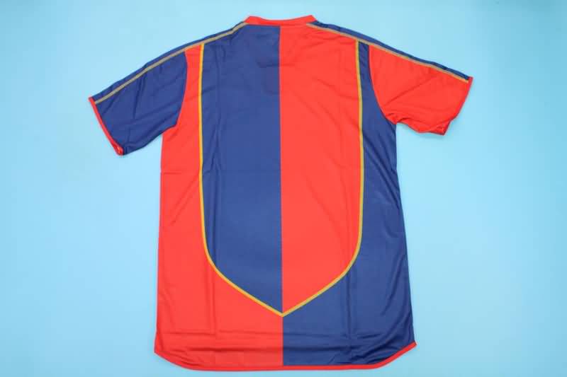 AAA(Thailand) Cagliari 2003/04 Home Retro Soccer Jersey