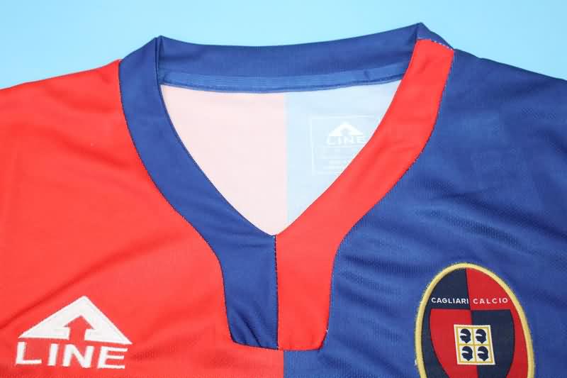 AAA(Thailand) Cagliari 2004/05 Home Retro Soccer Jersey