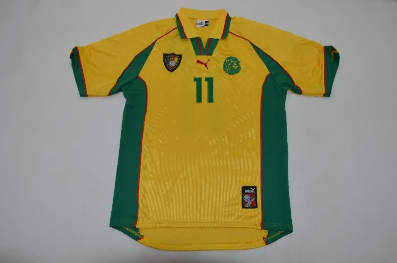AAA(Thailand) Cameroon 1998 Away Retro Soccer Jersey