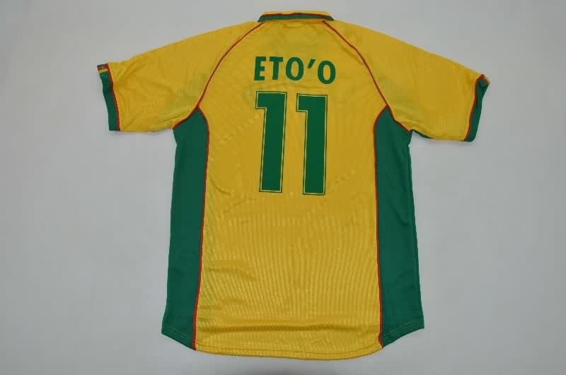 AAA(Thailand) Cameroon 1998 Away Retro Soccer Jersey