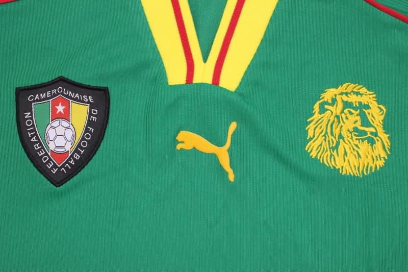 AAA(Thailand) Cameroon 1998 Home Retro Soccer Jersey