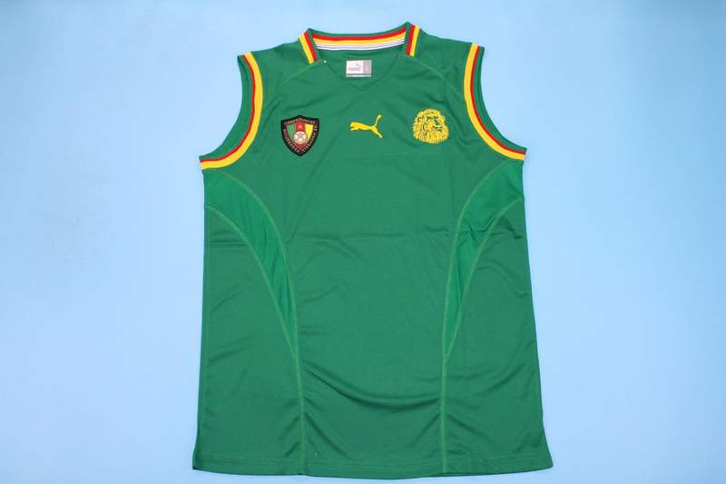 AAA(Thailand) Cameroon 2002 Home Retro Soccer Jersey