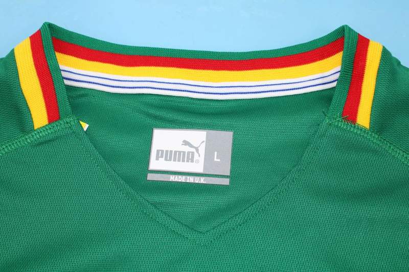 AAA(Thailand) Cameroon 2002 Home Retro Soccer Jersey