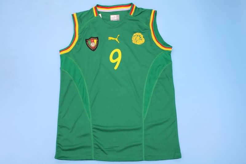 AAA(Thailand) Cameroon 2002 Home Retro Soccer Jersey