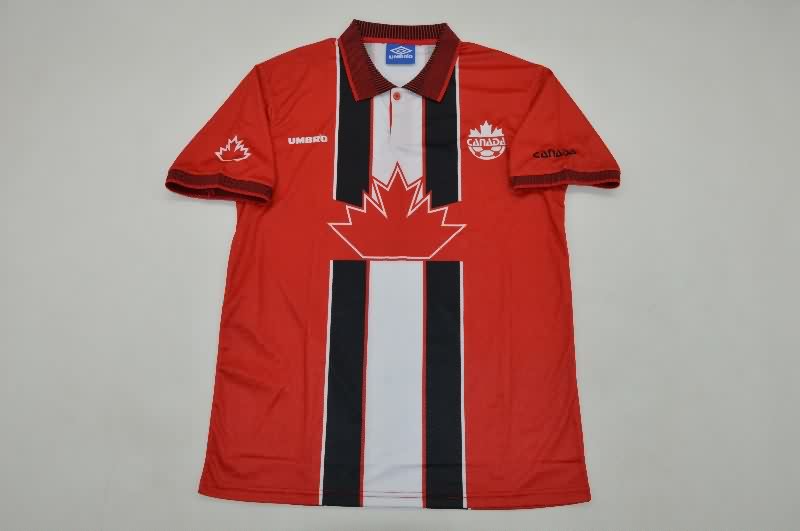AAA(Thailand) Canada 1998 Home Retro Soccer Jersey