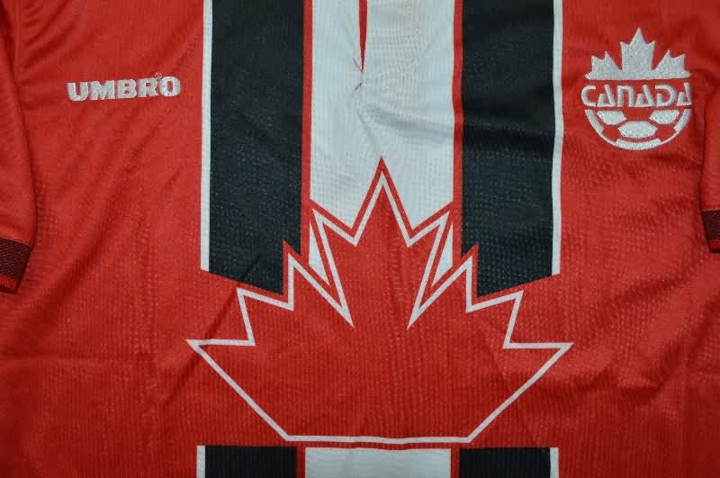 AAA(Thailand) Canada 1998 Home Retro Soccer Jersey