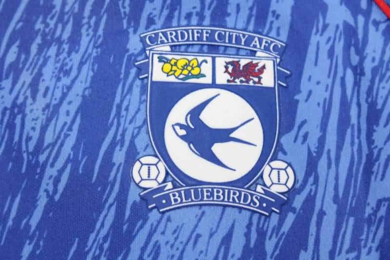 AAA(Thailand) Cardiff City 1992/93 Home Retro Soccer Jersey