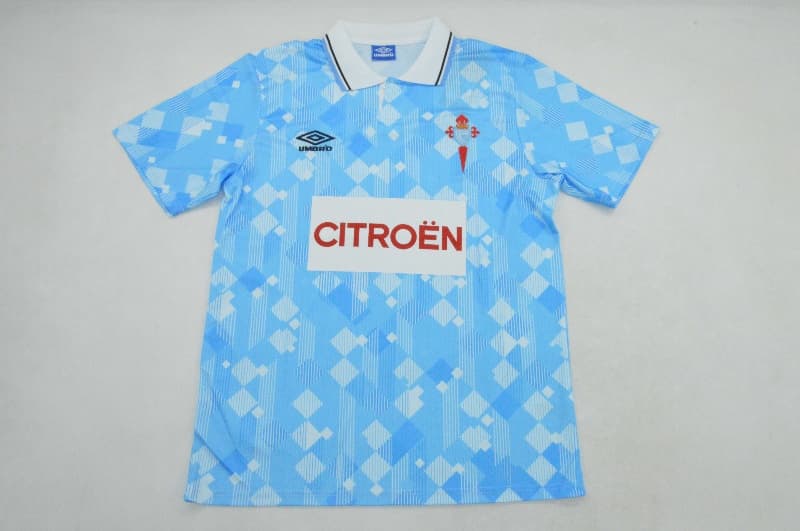 AAA(Thailand) Celta 1992/93 Home Retro Soccer Jersey AAA(Thailand) Celta 1992/93 Home Retro Soccer Jersey