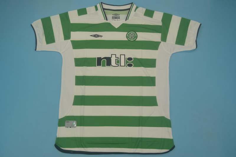 AAA(Thailand) Celtic 2001/03 Home Retro Soccer Jersey