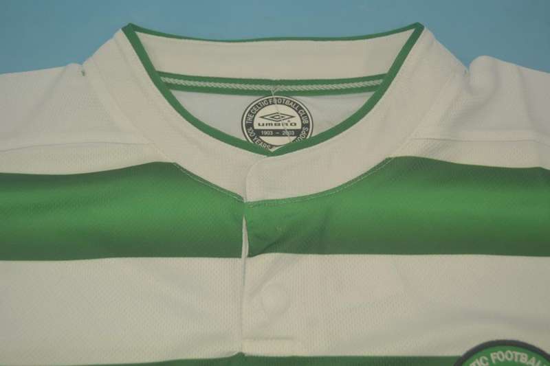 AAA(Thailand) Celtic 2003/04 Home Retro Soccer Jersey