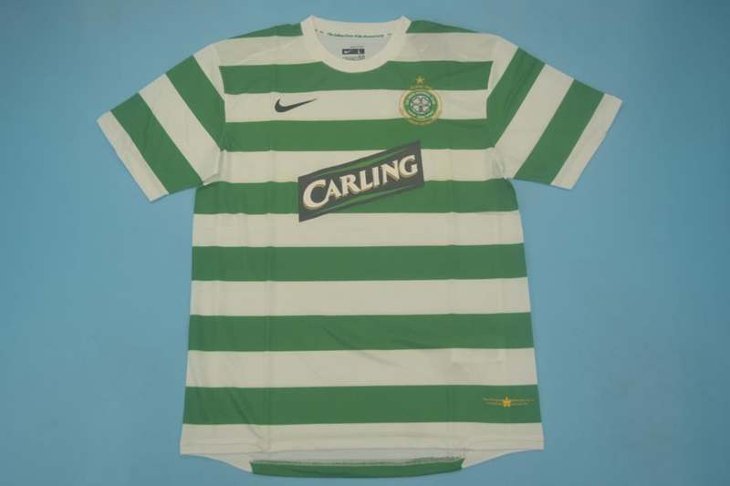 AAA(Thailand) Celtic 2007/08 Home Retro Soccer Jersey