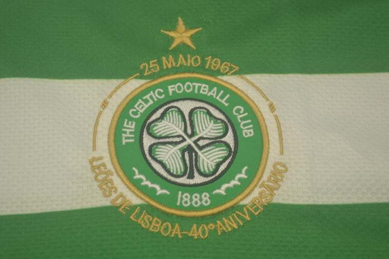 AAA(Thailand) Celtic 2007/08 Home Retro Soccer Jersey